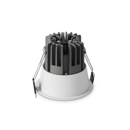 Ideal Lux - Spot LED încastrat GAME TRIM, 11W, 230V, 3000K, CRI 90, Ø 8,5 cm, IP40, negru/alb