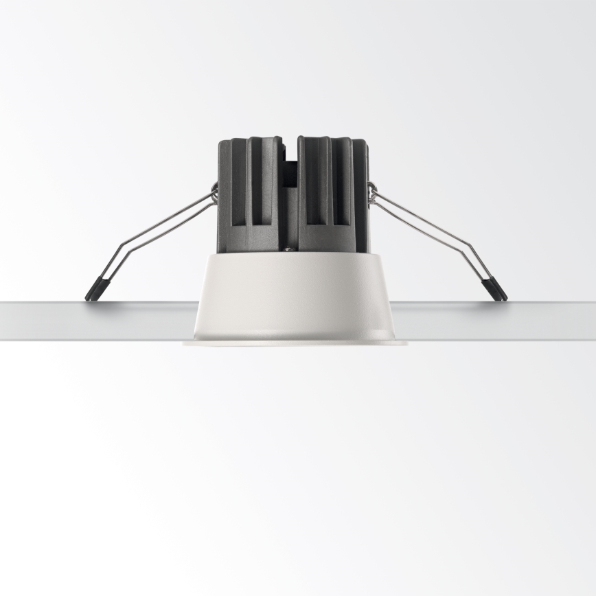 Ideal Lux - Corp încastrat LED GAME TRIM, 11W, 230V, 2700K, CRI 90, Ø 8,5 cm, IP40, alb