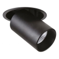 Ideal Lux - Spot LED încastrat NOVA, 12W, 230V, 4000K, CRI 90, diametru 10 cm, negru