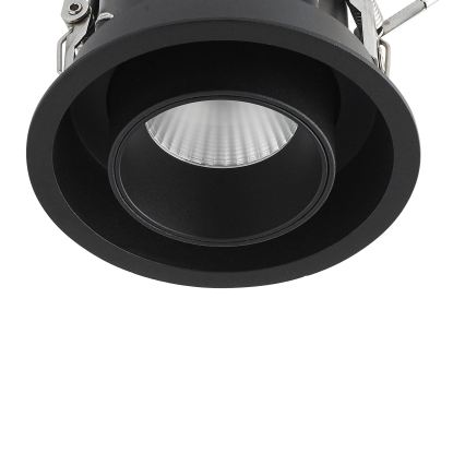 Ideal Lux - Spot LED încastrat NOVA, 20W, 230V, 4000K, CRI 90, Ø 15,4 cm, negru