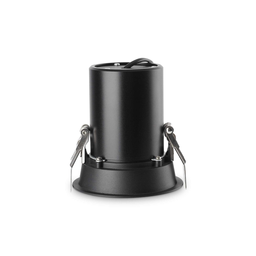 Ideal Lux - Spot LED încastrat NOVA, 12W, 230V, 4000K, CRI 90, diametru 10 cm, negru
