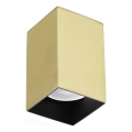 Ideal Lux - Spot LED LOOK 1xGU10/7W/230V CRI 90 6x6 cm alamă
