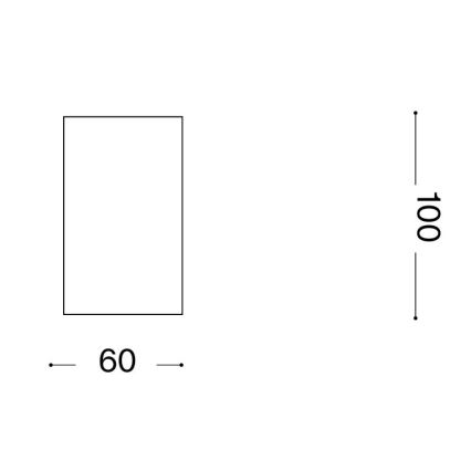 Ideal Lux - Spot LED LOOK 1xGU10/7W/230V CRI 90 6x6 cm alamă