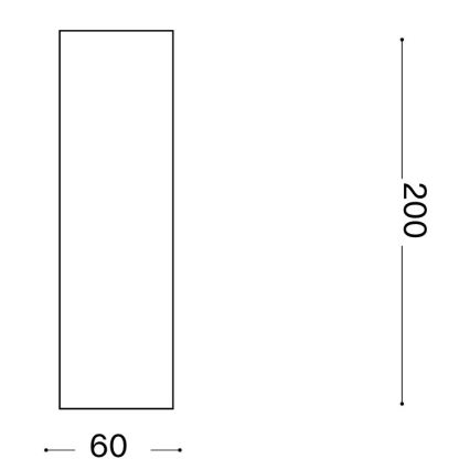 Ideal Lux - Spot LED LOOK 1xGU10/7W/230V CRI 90 6x6 cm alamă