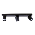 Ideal Lux - Spot LED RUDY 3xGU10/7W/230V CRI 90 negru