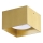 Ideal Lux - Spot LED SPIKE 1xGX53/9W/230V 10x10 cm, auriu