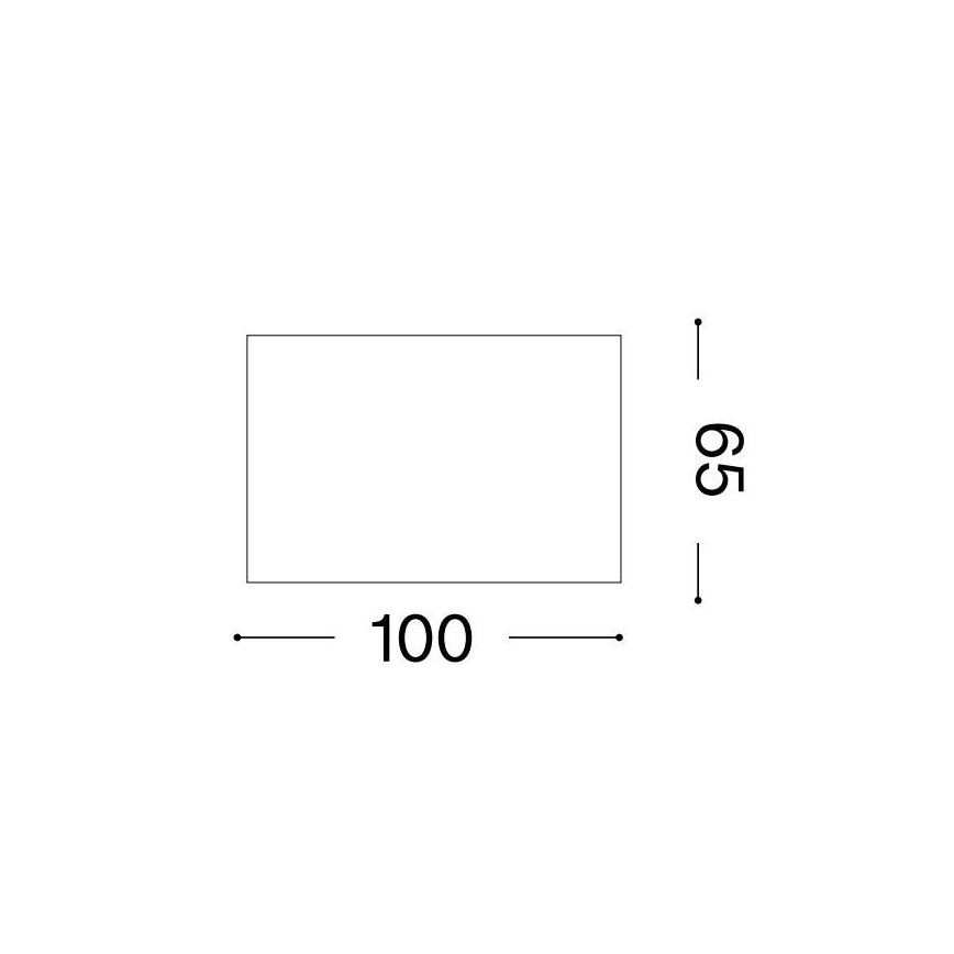 Ideal Lux - Spot LED SPIKE 1xGX53/9W/230V 10x10 cm, auriu