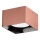 Ideal Lux - Spot LED SPIKE 1xGX53/9W/230V 10x10 cm cupru