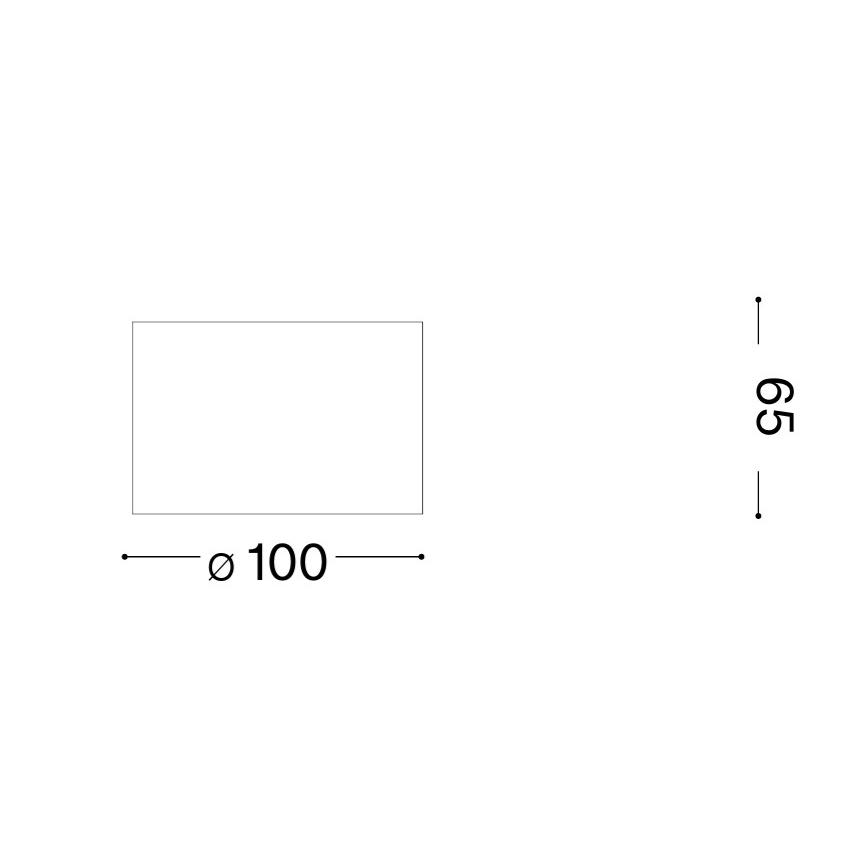 Ideal Lux - Spot LED SPIKE 1xGX53/9W/230V, Ø 10 cm, crom lucios
