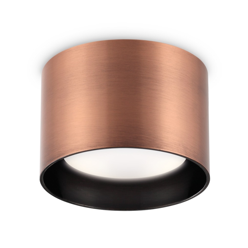 Ideal Lux - Spot LED SPIKE 1xGX53/9W/230V, Ø 10 cm, finisaj cupru