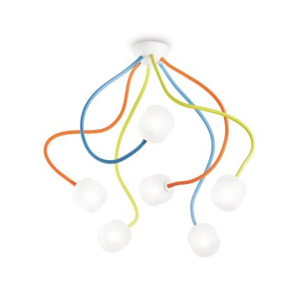 Ideal Lux - Sticlă de schimb pentru candelabru OCTOPUS G9, diametru 10 cm, albă