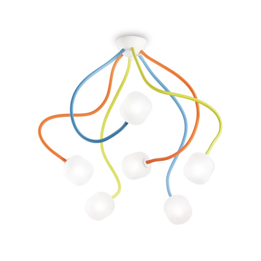 Ideal Lux - Sticlă de schimb pentru candelabru OCTOPUS G9, diametru 10 cm, albă