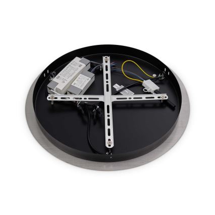 Ideal Lux - UMILE lustră LED suspendată pe cablu, 55W/230V, Ø 63 cm, CRI 90, alamă/alb