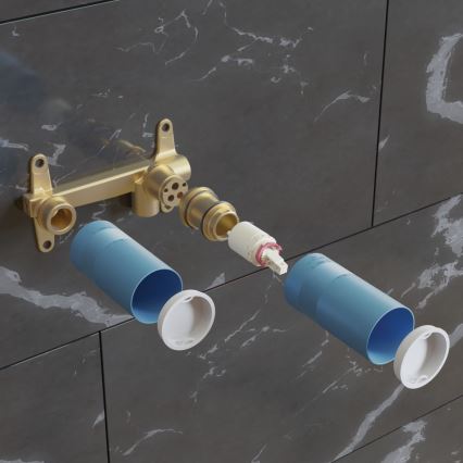 Ideal Standard A1313NU - Corp de montaj pentru baterie încastrată pentru lavoar, albastru