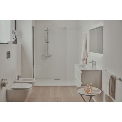 Ideal Standard A7208AA - Set de duș cu baterie termostatică CERATHERM T25, crom lucios