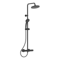 Ideal Standard A7545XG - Set de duș cu baterie termostatică CERATHERM T25, negru mat