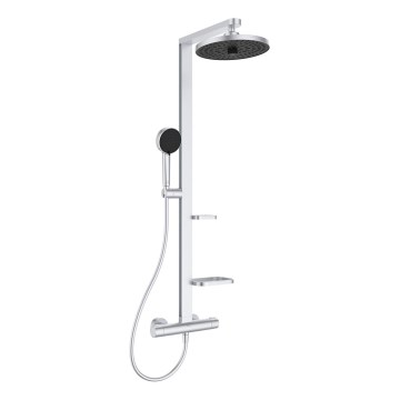 Ideal Standard BD583SI - Set de duș cu baterie termostatică CERATHERM ALU+ crom mat