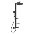 Ideal Standard BD584XG - Set de duș cu baterie CERAFLOW ALU+, negru mat