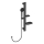 Ideal Standard BD586XG - Set de duș IDEALRAIN ALU+ negru mat