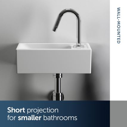 Ideal Standard E211201 - Lavoar suspendat I.LIFE S 37x21 cm ceramică/albă