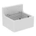 Ideal Standard S593901 - Lavoar suspendat cu grilă DOURO 45,5x38 cm ceramică/alb