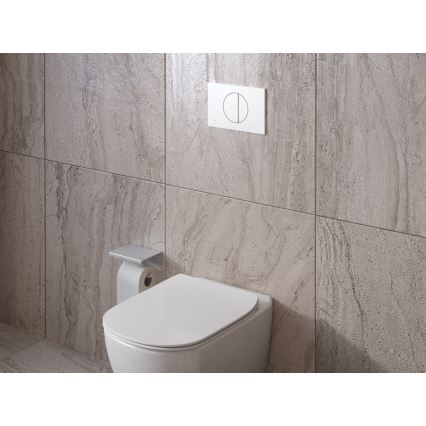 Ideal Standard T352701 - Capac WC TESI, alb, cu închidere amortizată