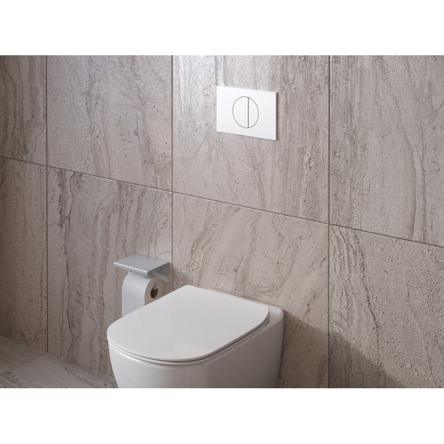 Ideal Standard T352701 - Capac WC TESI, alb, cu închidere amortizată