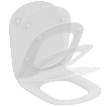 Ideal Standard T352701 - Capac WC TESI, alb, cu închidere amortizată