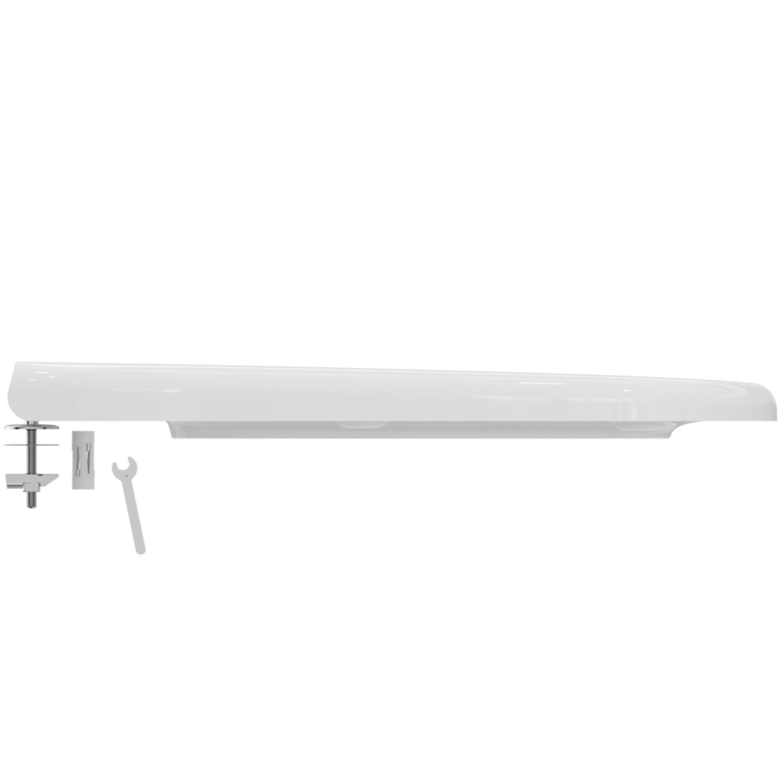 Ideal Standard T352901 - Capac WC TESI cu închidere amortizată SoftClose, alb