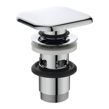 Ideal Standard T3629AA - Ventil de scurgere pentru lavoar CLICK-CLACK 8,5 cm, crom lucios