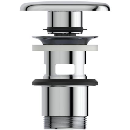 Ideal Standard T3629AA - Ventil de scurgere pentru lavoar CLICK-CLACK 8,5 cm, crom lucios