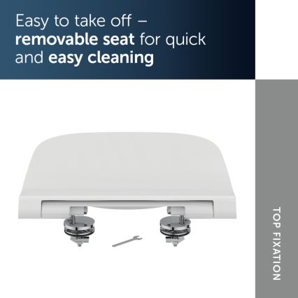 Ideal Standard T500301 - Capac WC SoftClose I.LIFE B, alb