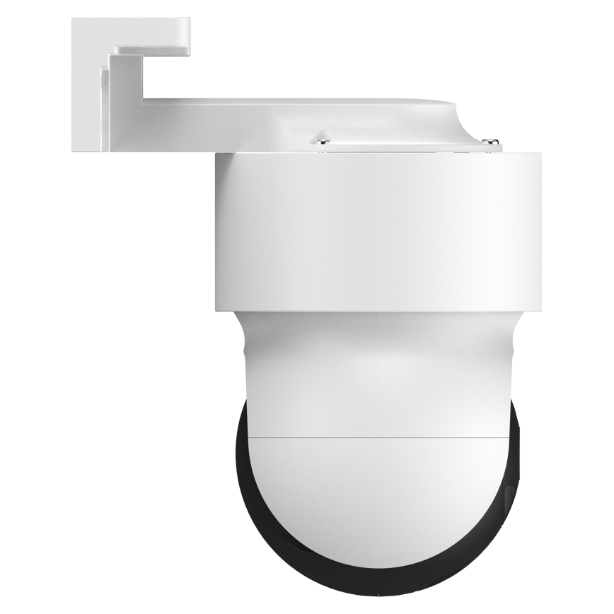 Cameră de exterior inteligentă 2K, cu senzor de mișcare, alimentare 12V, protecție IP65, Wi-Fi, compatibilă Tuya, albă