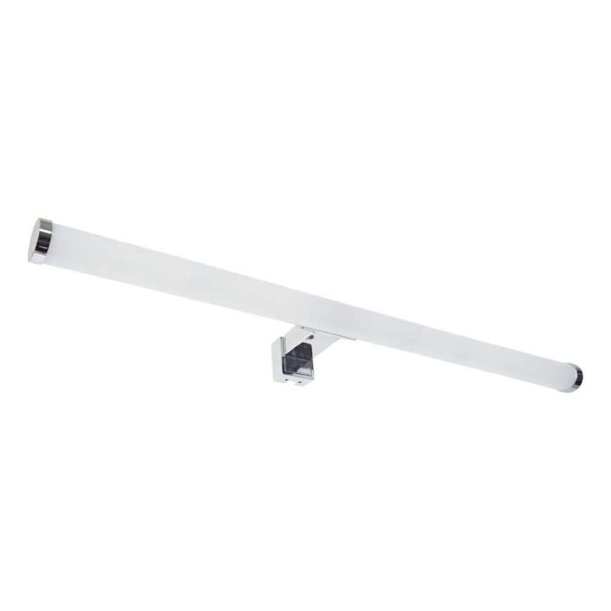 Iluminare LED pentru oglindă de baie, 12 W, 230 V, 59,5 cm, IP44, crom lucios