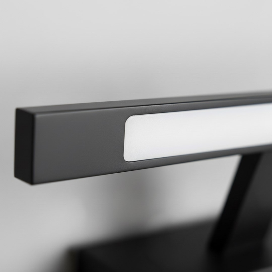 Aplica LED KLIMT pentru oglindă de baie, 8 W, 230 V, 3000/4000/6000 K, 40 cm, IP44, negru