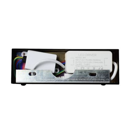 Aplica LED KLIMT pentru oglindă de baie, 8 W, 230 V, 3000/4000/6000 K, 40 cm, IP44, negru