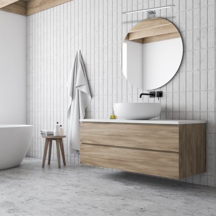 Iluminare LED pentru oglindă de baie SHINE LED/12W/230V 60 cm IP44 crom lucios