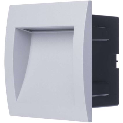 Iluminat de orientare LED incastrabil LED/3W alb cald IP65