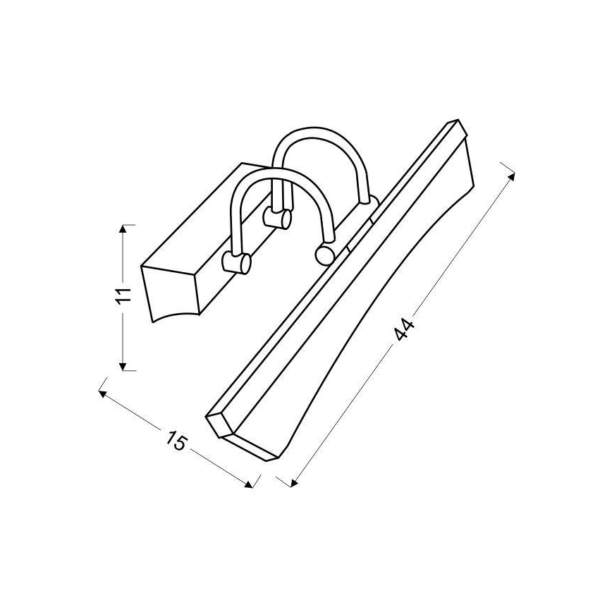 Iluminat oglindă LED GLORY LED/7W/230V