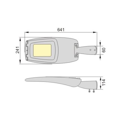 Iluminat stradal ADQUEN PLUS LED/60W/230V IP66