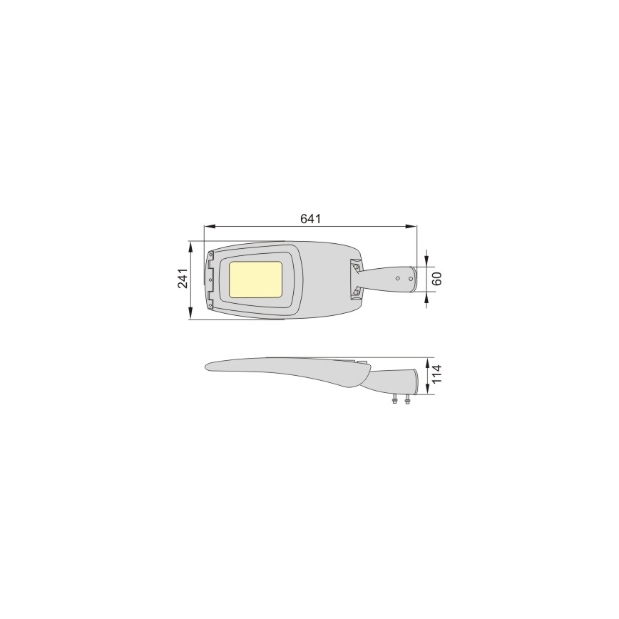 Iluminat stradal ADQUEN PLUS LED/60W/230V IP66