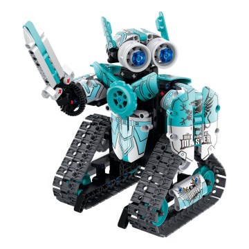 iM.Master - Kit de construcție robot programabil 3 în 1, 398 piese + telecomandă
