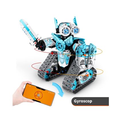 iM.Master - Kit de construcție robot programabil 3 în 1, 398 piese + telecomandă