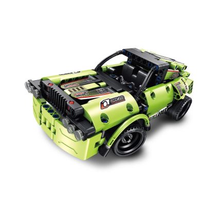 iM.Master - Set de construcție mașină 2 în 1, 335 piese, funcționează cu 3xAA + 3xAAA, cu telecomandă