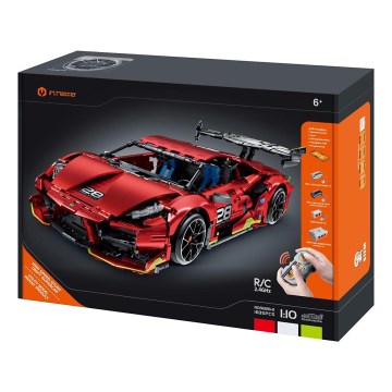 iM.Master - Set de construcție: mașină de teren, 1835 piese, funcționează cu 2x AA + telecomandă