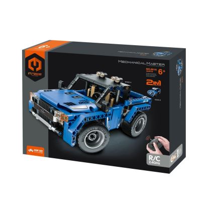 iM.Master - Set de construcție mașină de teren 2-în-1, 353 piese, 3xAA, cu telecomandă