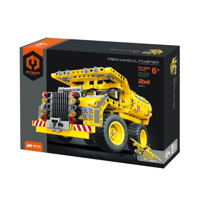 iM.Master - Set de construit Mașină/Avion 2 în 1, 361 piese