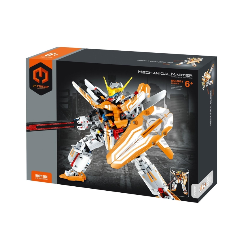 iM.Master - Set de construit: Robot de luptă, 833 piese