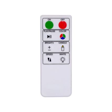 LED Taburet gonflabil cu telecomandă LED/5V/60cm