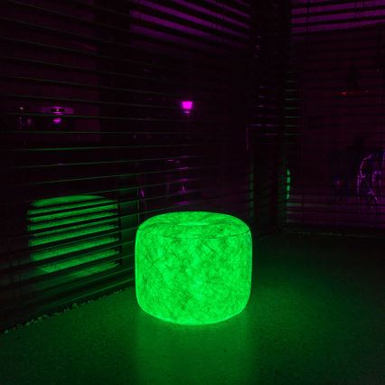 LED Taburet gonflabil cu telecomandă LED/5V/60cm